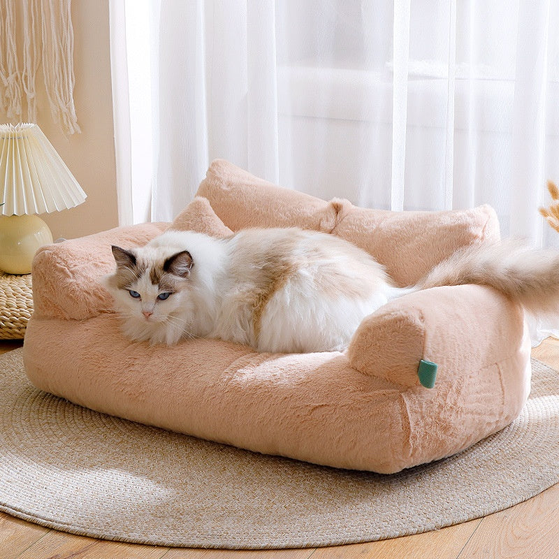 Warme grote kattensofa N01