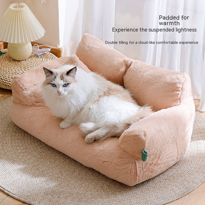 Warme grote kattensofa N01