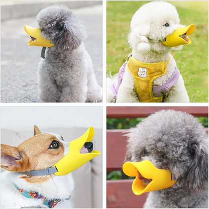 Focinheira para cachorro – A boca de pato ajustável mais fofa para seu cachorro