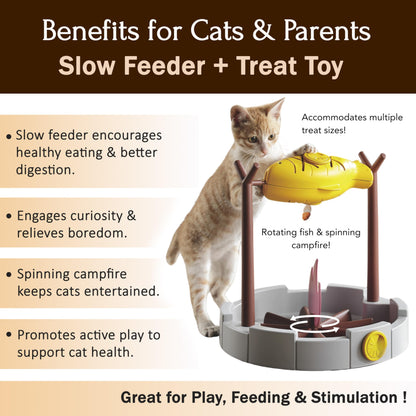 Grilled Fish Cat Treats Toy