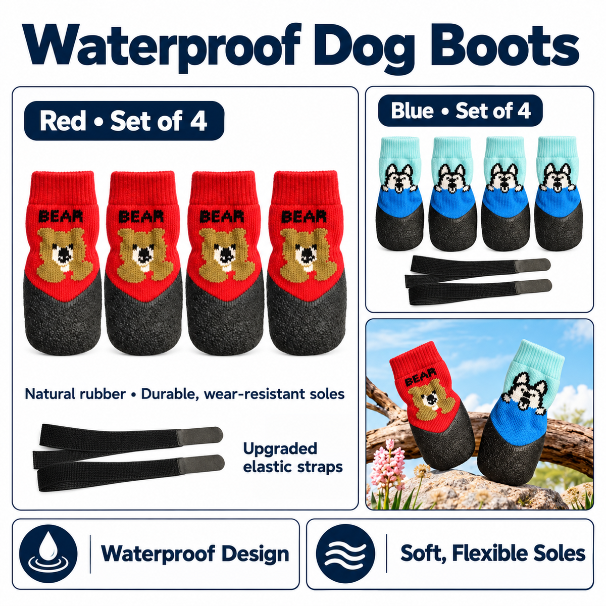 Grip Socks for Cats & Small Dogs