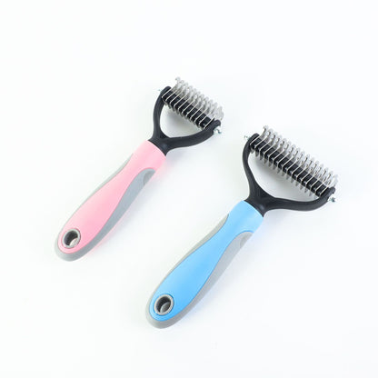 Stainless Double-sided Hair Removal Comb