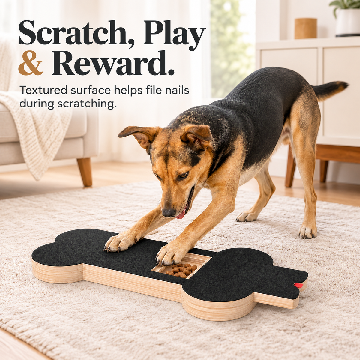 Treat-Reward Dog Scratch Board