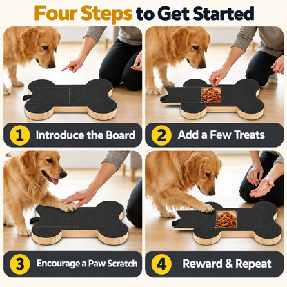 Treat-Reward Dog Scratch Board
