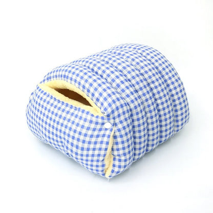 Cama aconchegante estilo caverna com capa removível e lavável