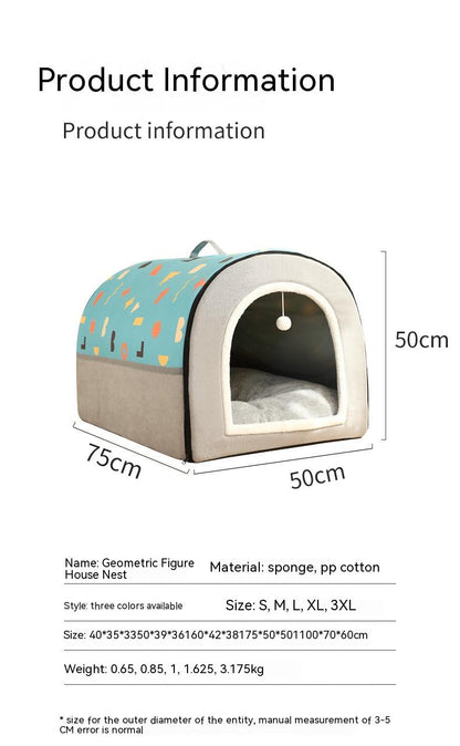 PetsLoveStory® Large Dog House Kennel