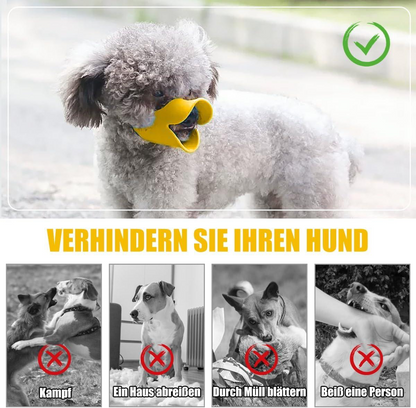 Focinheira para cachorro – A boca de pato ajustável mais fofa para seu cachorro