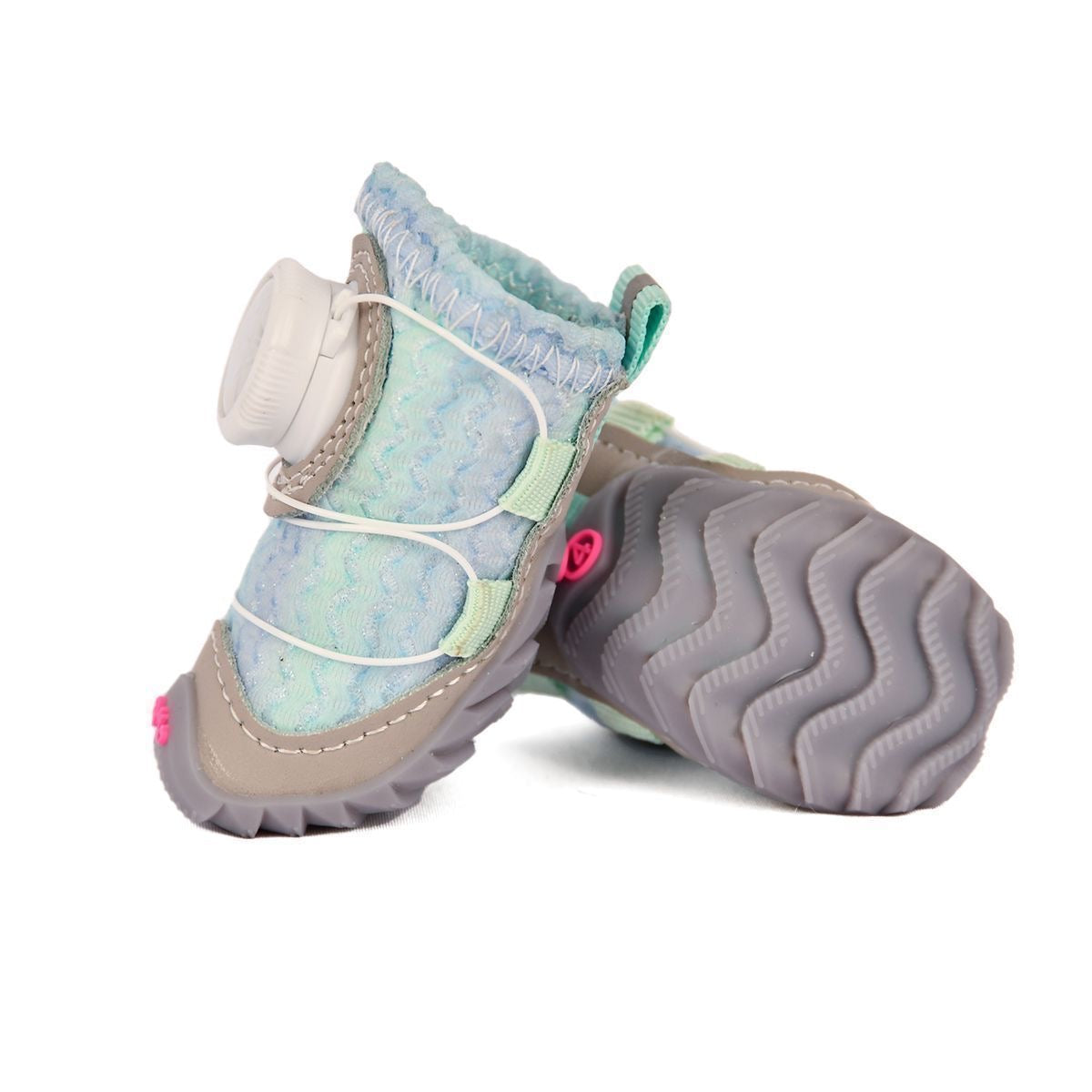 New lighting Dog winter Shoe ( 2 Pairs  ) for Front & Back Legs