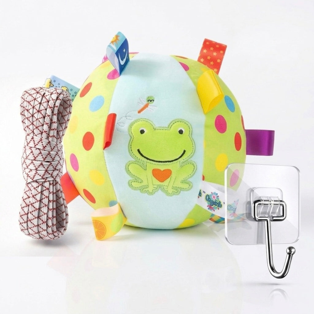 Colorful Squeaky Hanging Dog Training Toy