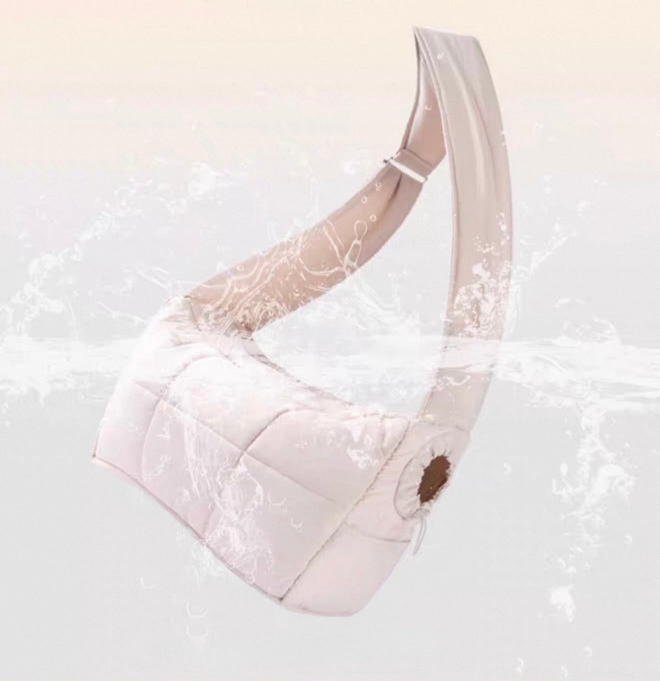 Quilted Minimalist Pet Carrier