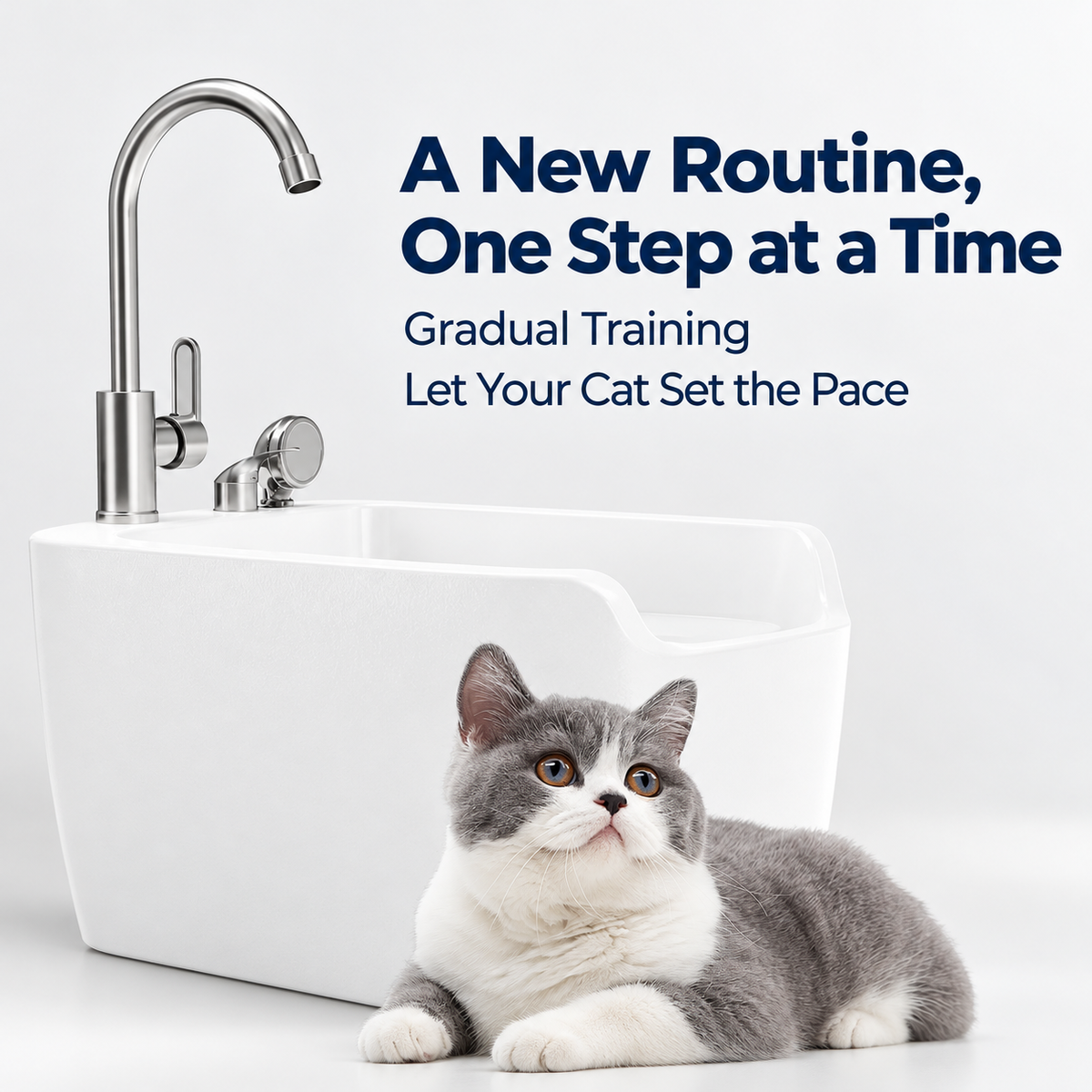 Self-Flushing Cat Toilet