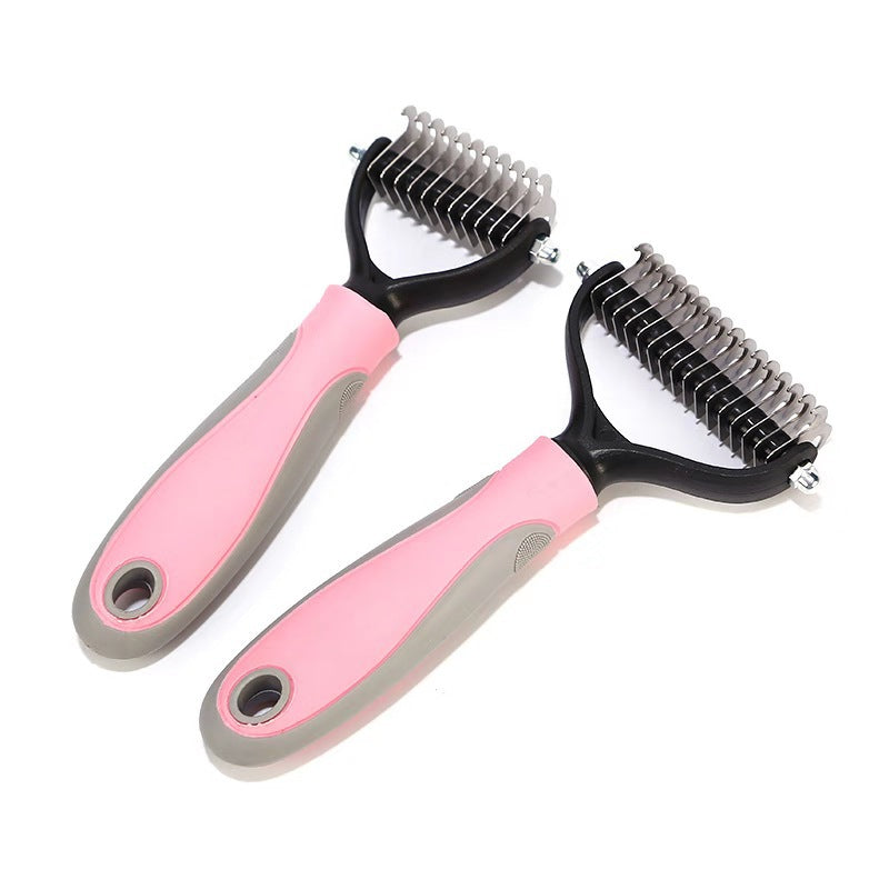 Stainless Double-sided Hair Removal Comb