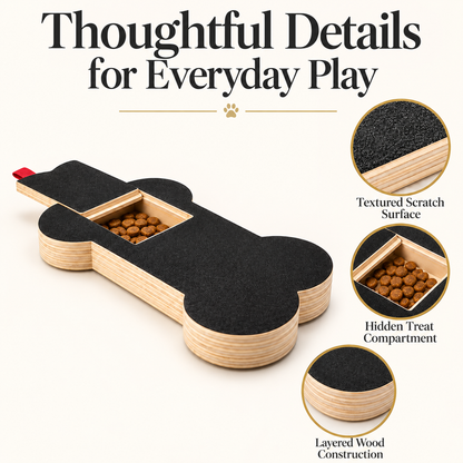 Treat-Reward Dog Scratch Board