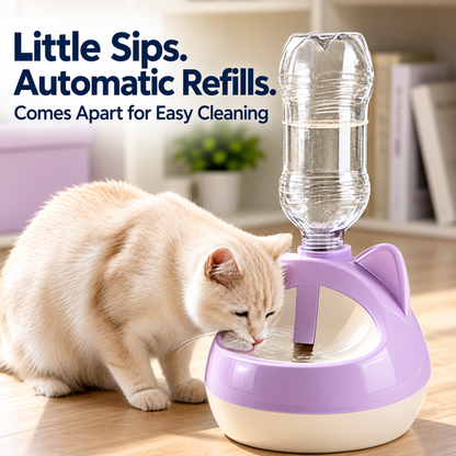 PetsLoveStory® Self-Refilling Pet Water Bowl