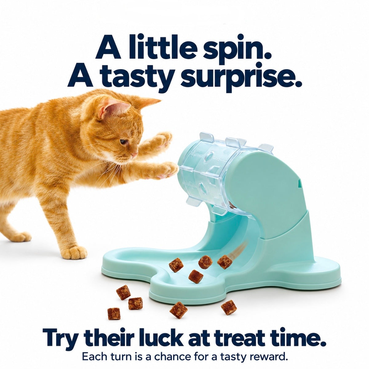Spin & Drop Treat Dispenser Toy