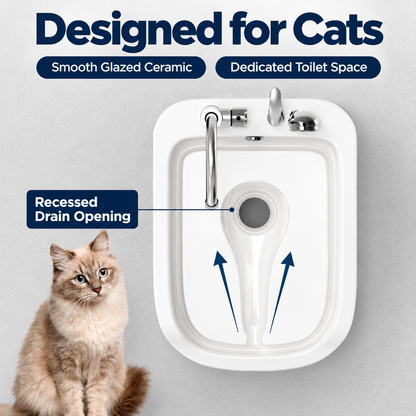 Self-Flushing Cat Toilet