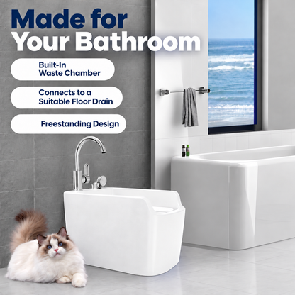 Self-Flushing Cat Toilet