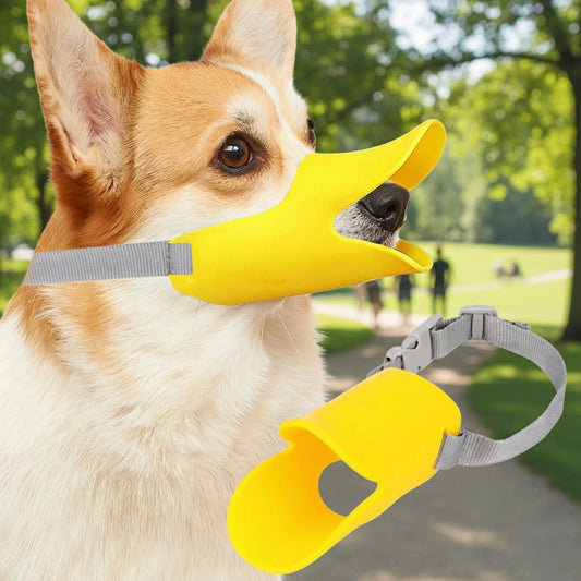 Focinheira para cachorro – A boca de pato ajustável mais fofa para seu cachorro