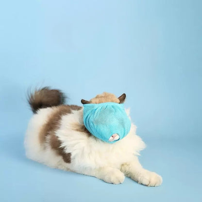 Anti bite cat mask