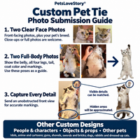 Custom Pet Tie – Your Cat, Printed on a Wearable Keepsake