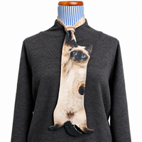 Custom Pet Tie – Your Cat, Printed on a Wearable Keepsake