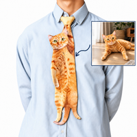 Custom Pet Tie – Your Cat, Printed on a Wearable Keepsake