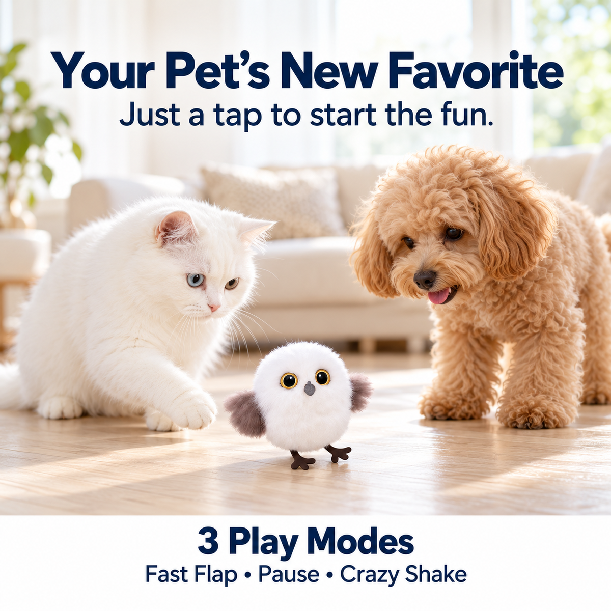 Chirping Pet Toy