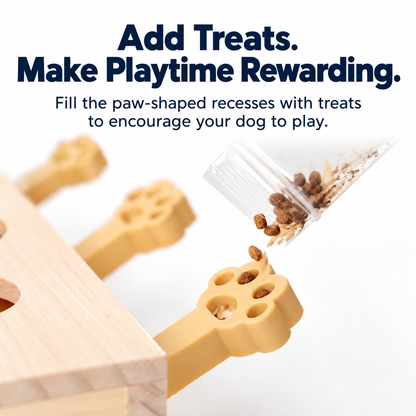 Wooden Whack-a-Mole Pet Game