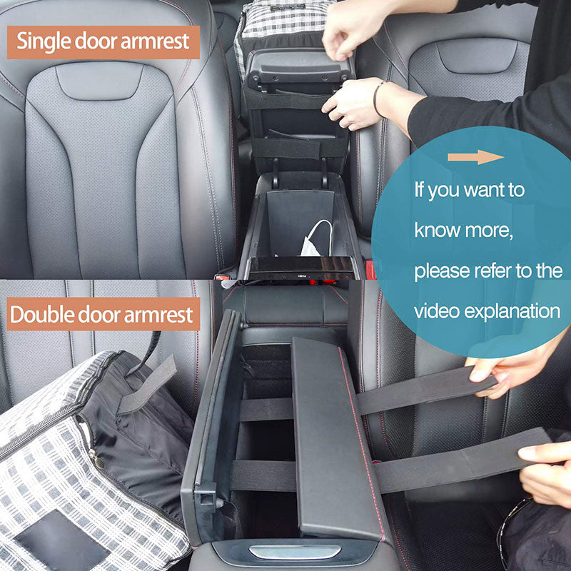 Portable Pet Dog Car Seat Central Control Nonslip Dog Carriers Safety