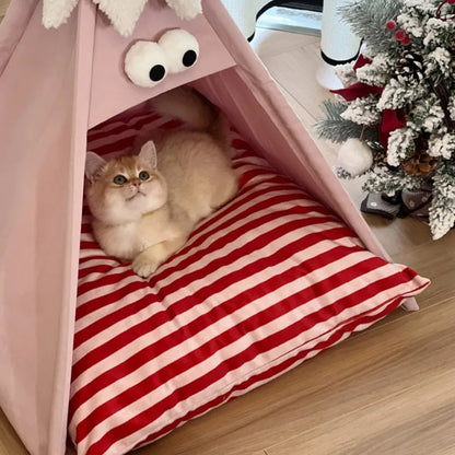 Tenda invernale per animali domestici Caldo nido per gatti Teddy N03