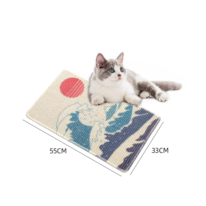 wall decoration painting pet cat claw scratching board