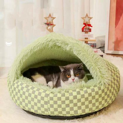 Pet Warm Diamond Quilt Gesloten Nest - PP12