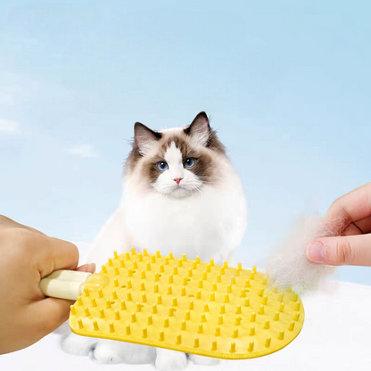 Multifunctional pet ice cream massage comb