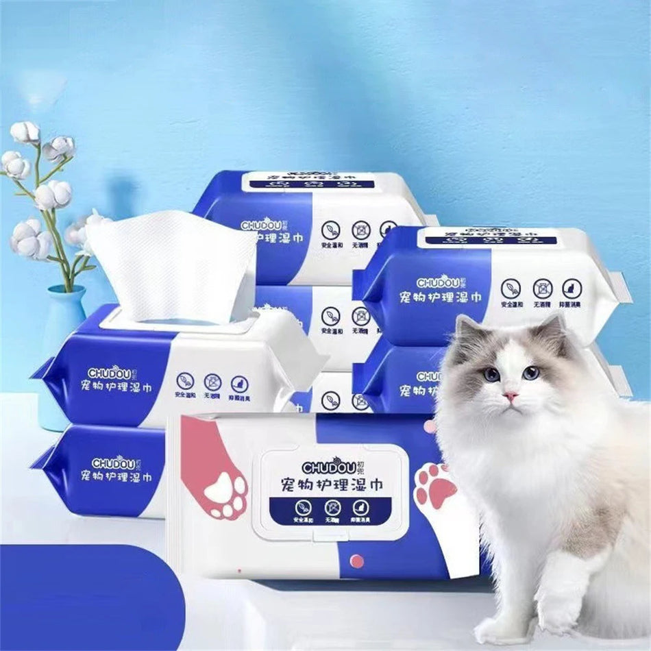 Pet Wipes 80 PCS