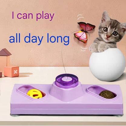 self-entertainment cat toy