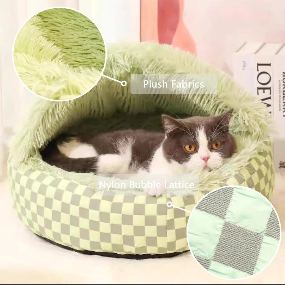 Pet Warm Diamond Quilt Gesloten Nest - PP12