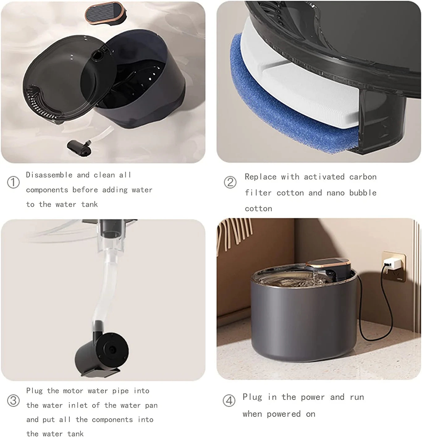 PetsLoveStory® Water Fountain