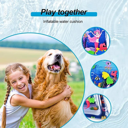 Pet Inflatable Water Play Mat