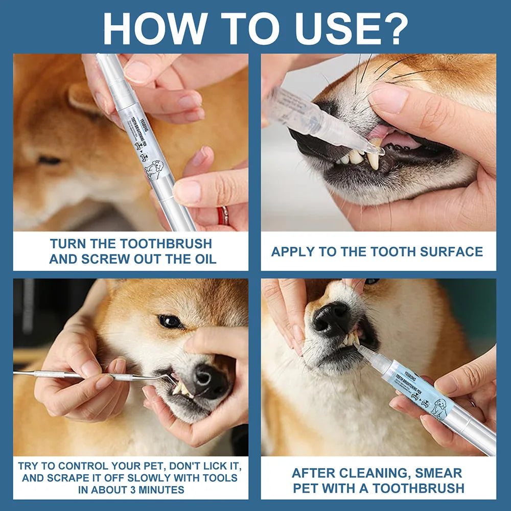 Pets Toothbrush Clean Pen Kit