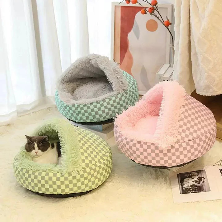 Pet Warm Diamond Quilt Gesloten Nest - PP12